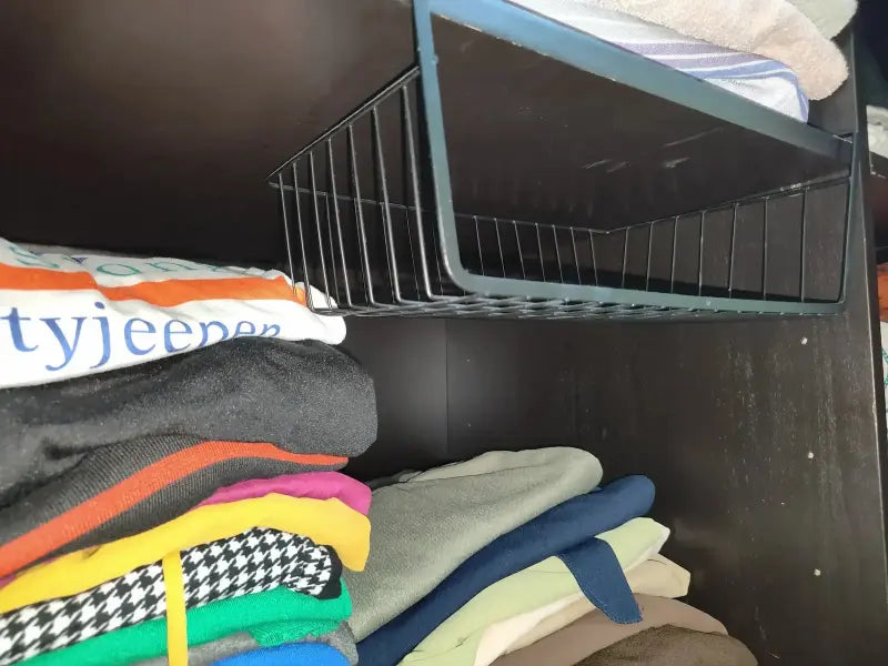 Black Under Shelf Rack
